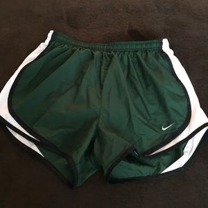 Hunter Green Nike Dri-Fit Shorts
